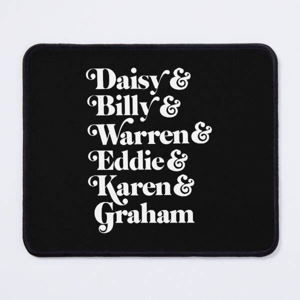Item preview, Daisy Jones and The Six Band Names designed and sold by baranskini.
