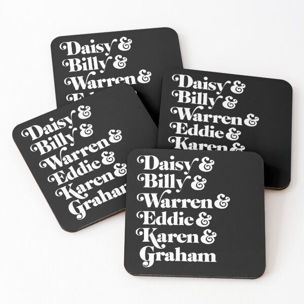 Item preview, Daisy Jones and The Six Band Names designed and sold by baranskini.
