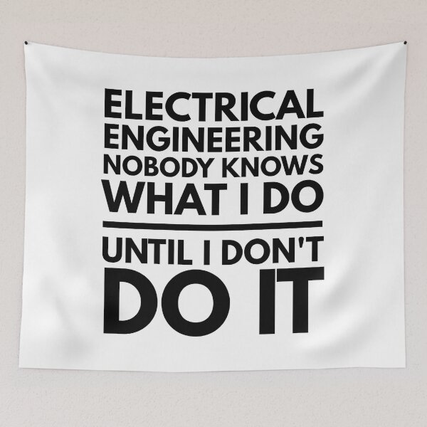 Item preview, Electrical Engineering Nobody Knows What I Do Until I Don't Do It - Engineer designed and sold by texteestore.