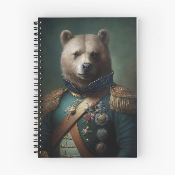 Item preview, BEAR Portrait, Imperial Pet Portrait, Renaissance Animal Painting,  Pet Lover Gif, AI art, Print Art designed and sold by XIX361ART.