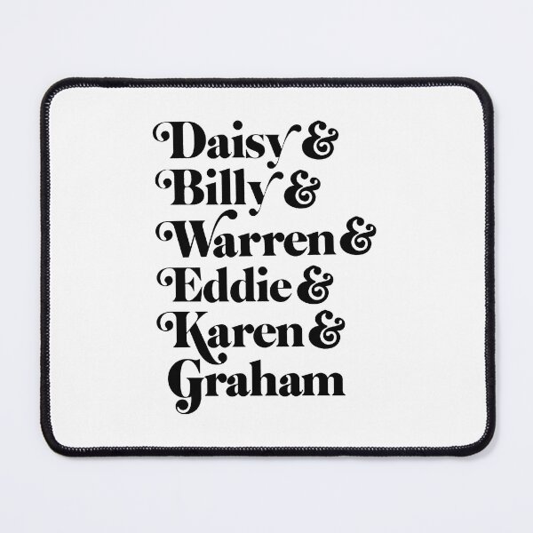 Item preview, Daisy Jones and The Six Band Names Bl designed and sold by baranskini.