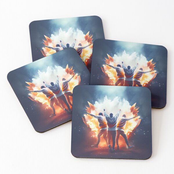 Item preview, Uniting in a Blaze of Cheer Digital Painting designed and sold by CodeAndColors.