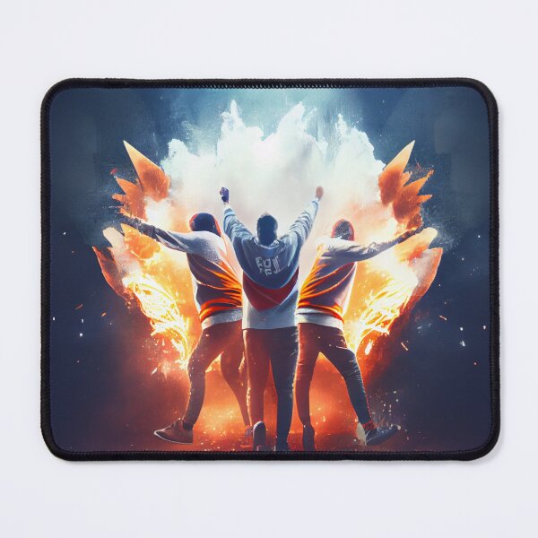 Item preview, Uniting in a Blaze of Cheer Digital Painting designed and sold by CodeAndColors.
