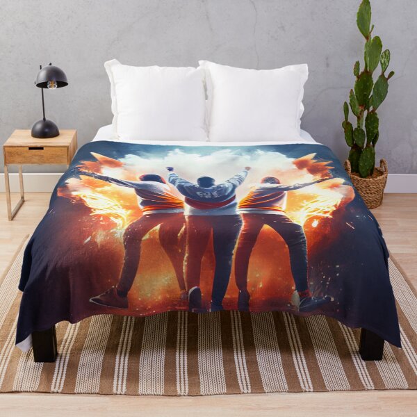 Item preview, Uniting in a Blaze of Cheer Digital Painting designed and sold by CodeAndColors.
