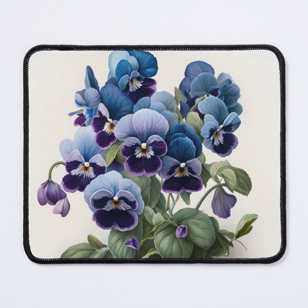 Item preview, Blue Violas  designed and sold by Vanover Designs.
