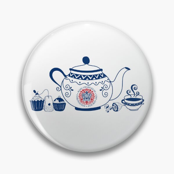 Item preview, British King III Men Charles England English Afternoon Tea designed and sold by pipsmerch.