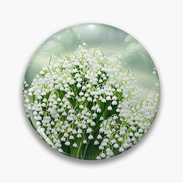 Item preview, Field with Lily of the Valley Flowers for May designed and sold by FamiliarPufferfish.