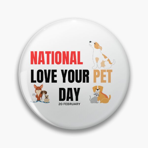 Item preview, national love your pet day designed and sold by xkiyal Art.