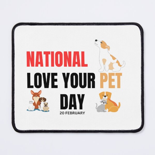 Item preview, national love your pet day designed and sold by xkiyal Art.