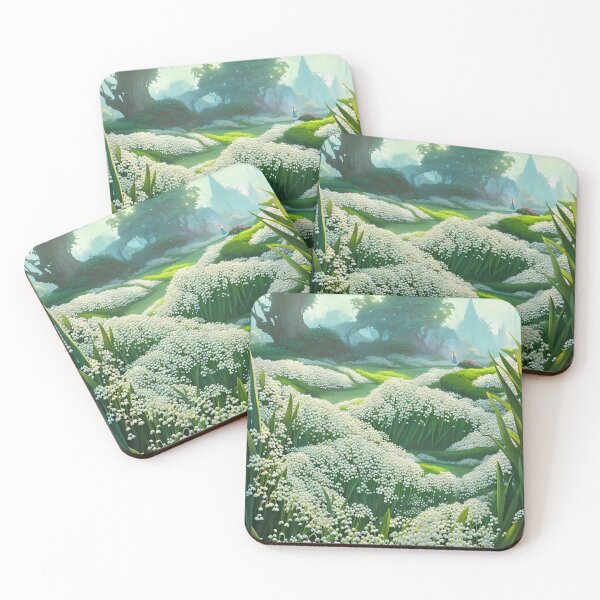 Item preview, Field of May Lily of the Valleys designed and sold by FamiliarPufferfish.