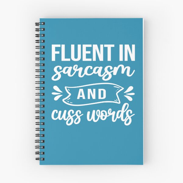 Item preview, Best selling Fluent In Sarcasm And Cuss Words Funny Saying for Sassy Mom designed and sold by LiteforART.