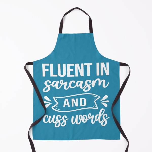 Item preview, Best selling Fluent In Sarcasm And Cuss Words Funny Saying for Sassy Mom designed and sold by LiteforART.