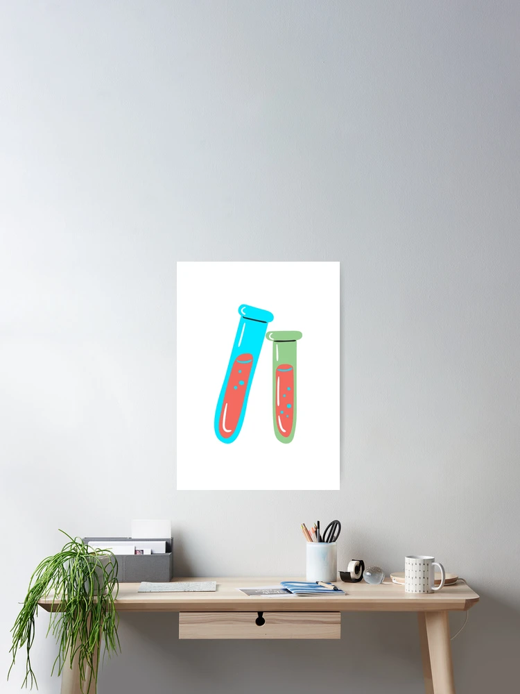 Thumbnail 2 of 3, Poster, Laboratory objects designed and sold by BluePlanetStore.