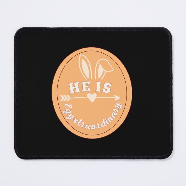 Item preview, He Is Eggxtraordinary, Bunny Ears, Bunny, He Is Risen, Easter, Funny Humorous Easter, Easter Wishes Greetings designed and sold by ImaginedCo.