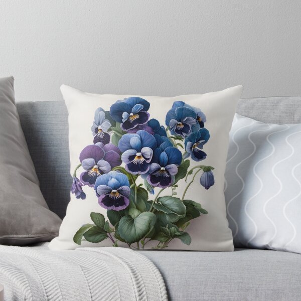 Item preview, Blue Violas designed and sold by Vanover Designs.
