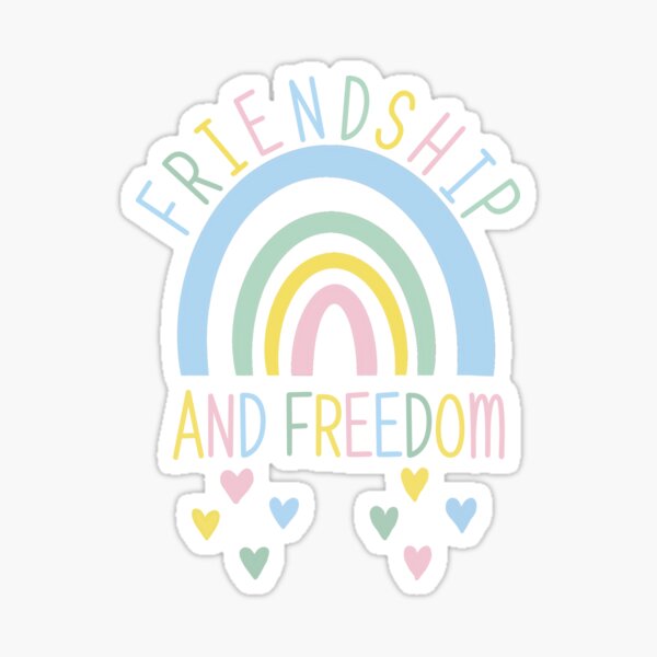 Blue Rainbow Friends Outline Svg, Blue Rainbow Svg, Rainbow - Inspire Uplift