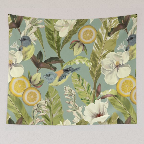 Item preview, Acqua New Tropicals Pattern designed and sold by Anis Illustration.