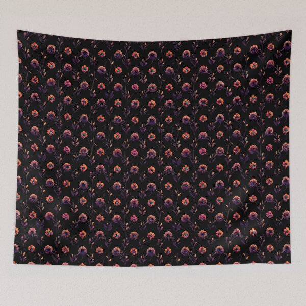 Item preview, Elegant dark flowers designed and sold by YeKnot.
