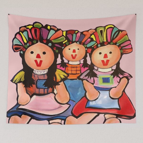 Item preview, Mexican Maria  Dolls In Pink  designed and sold by TinaSalazar.