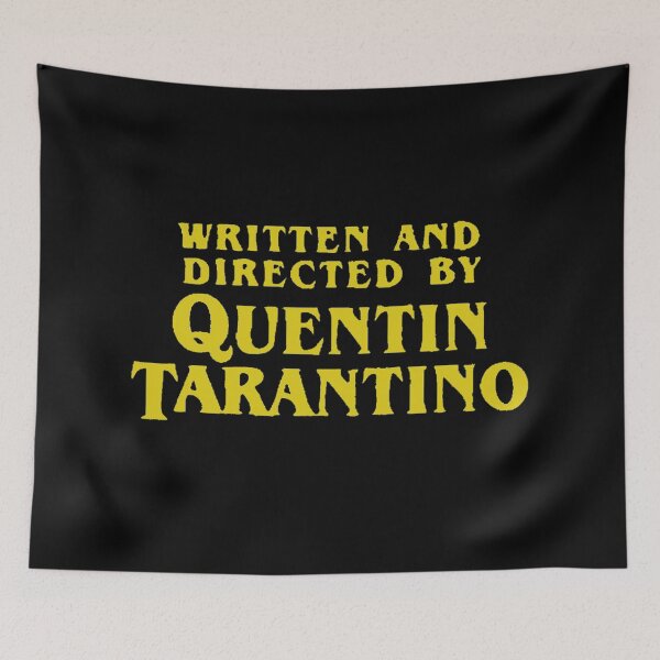 Item preview, Written and Directed by Quentin Tarantino designed and sold by Etsen.