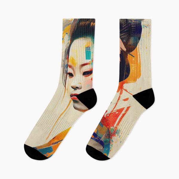 Item preview, Samurai, Geisha, Yakuza, traditional Japanese paintings designed and sold by The-Dark-Art.