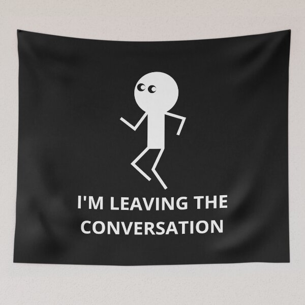 Item preview, I'm leaving the conversation designed and sold by RealHyper.