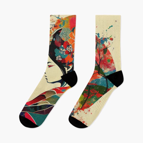 Item preview, Samurai, Geisha, Yakuza, traditional Japanese paintings designed and sold by The-Dark-Art.