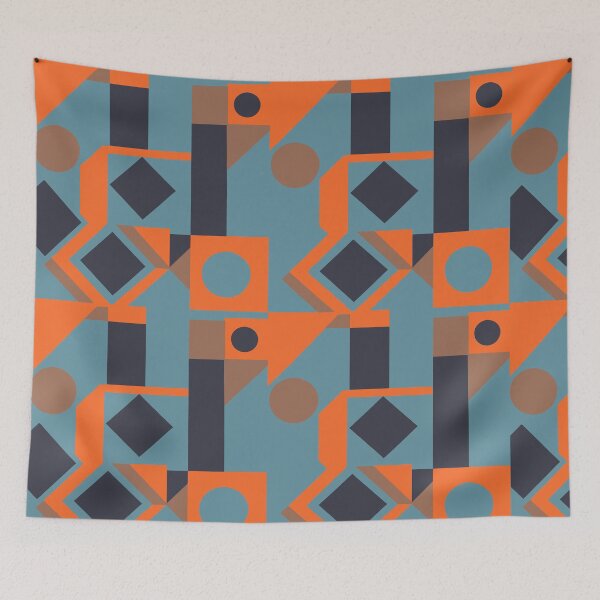 Item preview, Mcm 063 - (azul, marrón y naranja) designed and sold by leartset.
