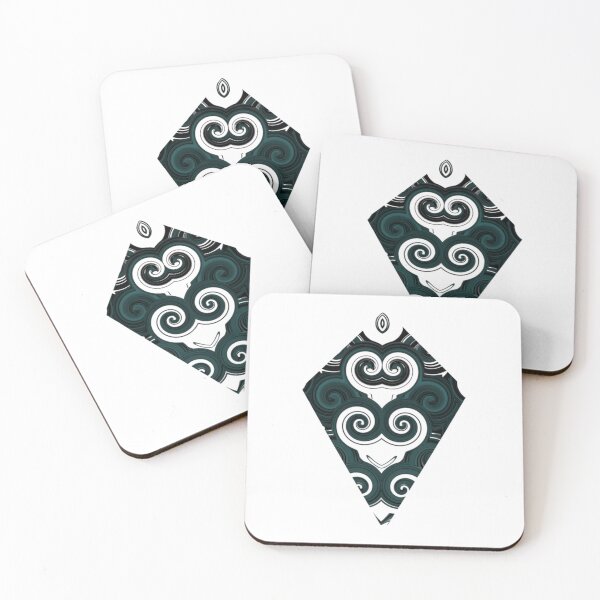 Item preview, Diamond and curls dark green designed and sold by FlossOrFi.
