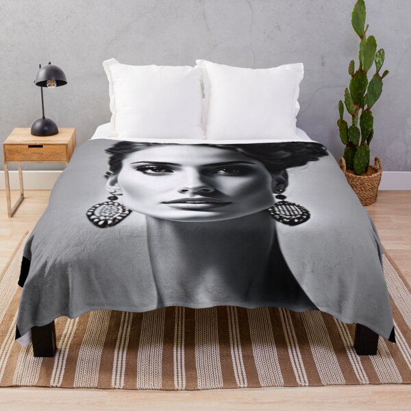 Item preview, Black and white, unforgettably beautiful. woman portrait designed and sold by ArtCreator2023.