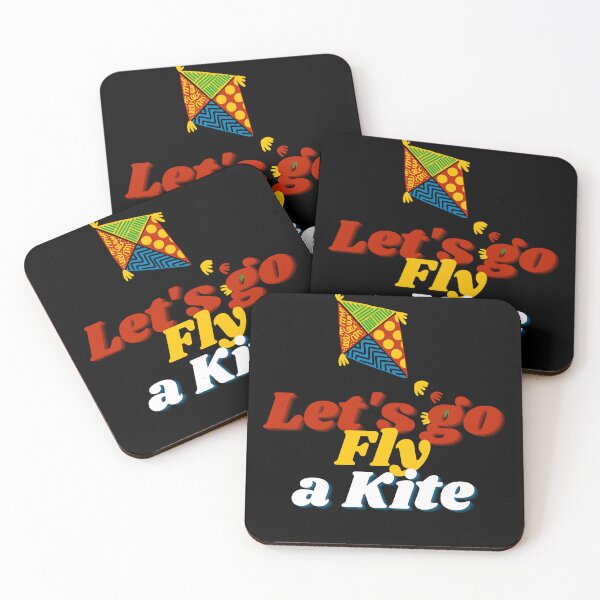 Item preview, National Kite Month, let's go fly a kite. designed and sold by cutefashion.