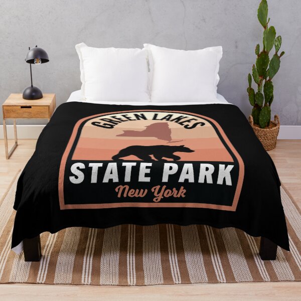 Item preview, Green Lakes State Park NY Bear designed and sold by HalpinDesign.