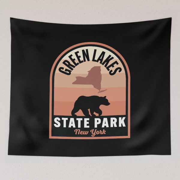 Item preview, Green Lakes State Park NY Bear designed and sold by HalpinDesign.