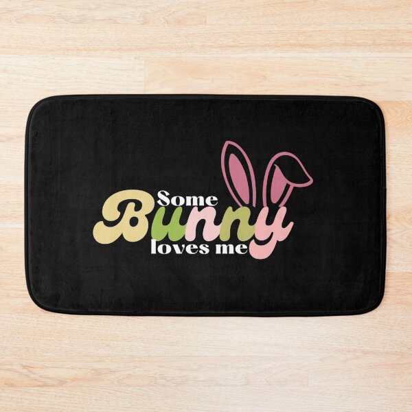 Item preview, Some Bunny Loves Me, Bunny Ears He Is Risen, Easter, Minimalist, Retro, Colorful Easter Wishes Greetings designed and sold by ImaginedCo.