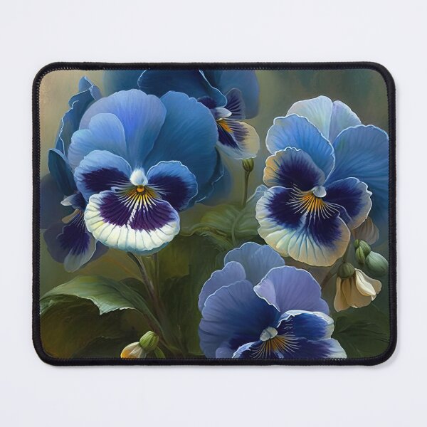 Item preview, Blue Violas  designed and sold by Vanover Designs.