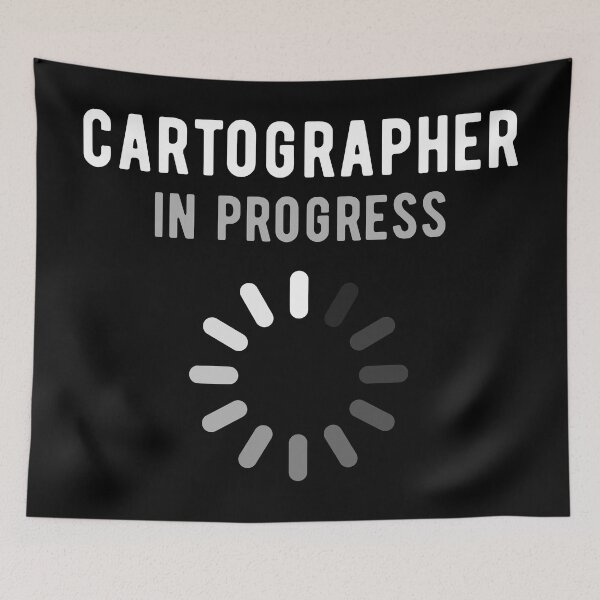 Item preview, Cartography Cartographer in Training designed and sold by NestaReign.