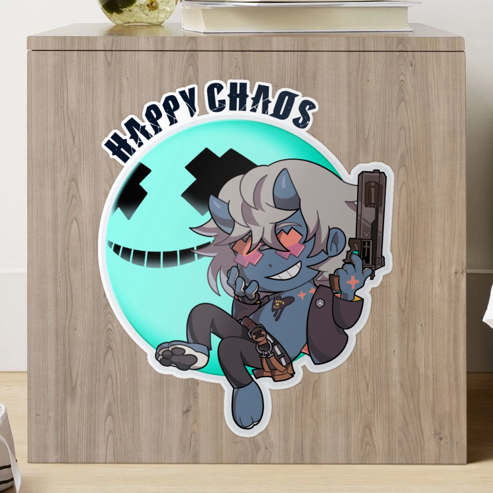 Kitty Vergil Chair Sticker for Sale by H0RRIBLE