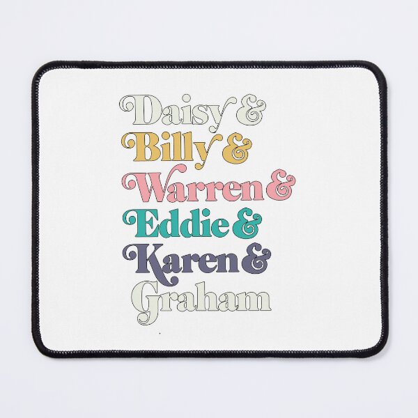 Item preview, Copy of Daisy Jones and The Six Band Names Colours designed and sold by baranskini.