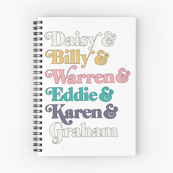 Item preview, Copy of Daisy Jones and The Six Band Names Colours designed and sold by baranskini.