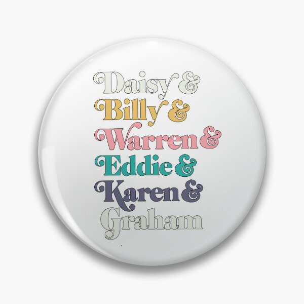 Item preview, Copy of Daisy Jones and The Six Band Names Colours designed and sold by baranskini.