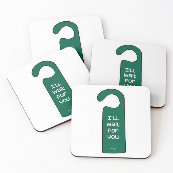Item preview, I’ll wait for you? Door hang designed and sold by Marry-me.
