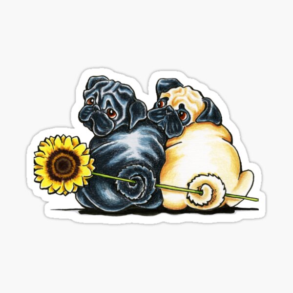 Item preview, sunny pugs designed and sold by Carolin9001.