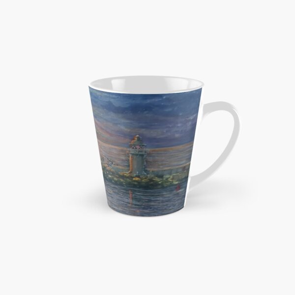 Item preview, SUNRISE OVER BRIXHAM BREAKWATER AND EARLY MORNING FISHSHING designed and sold by Mackenzie Moulton International Artist .