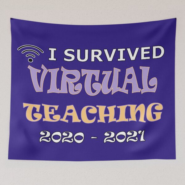 Item preview, I survived pandemic teaching - Survived Teaching designed and sold by Quotes-I-Wear.