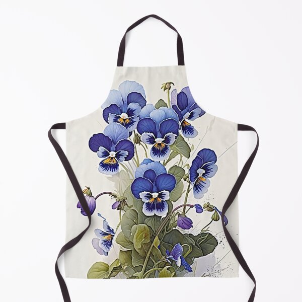 Item preview, Blue Violas designed and sold by Vanover Designs.