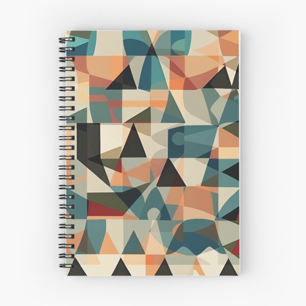 Item preview, Mcm 057 - abstract triangles - (multicolor) designed and sold by leartset.