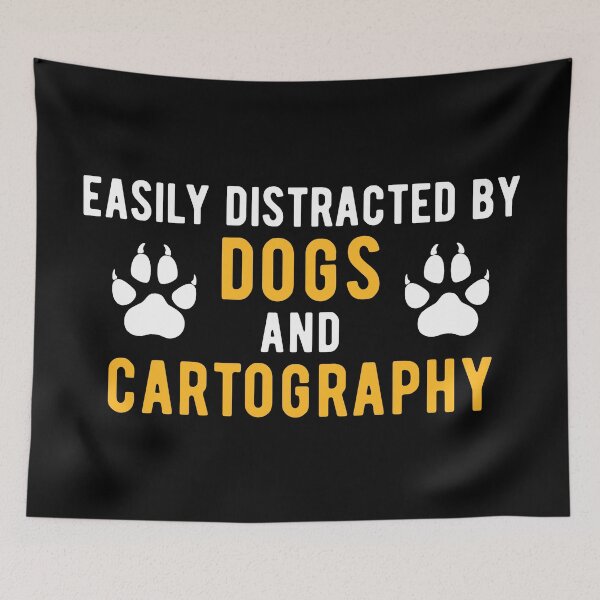 Item preview, Dog Lover Cartographer Cartography designed and sold by NestaReign.