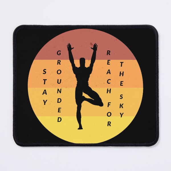Item preview, Sunset Tree Pose Yoga Design - Stay Grounded, Reach for the Sky designed and sold by SimpliText.