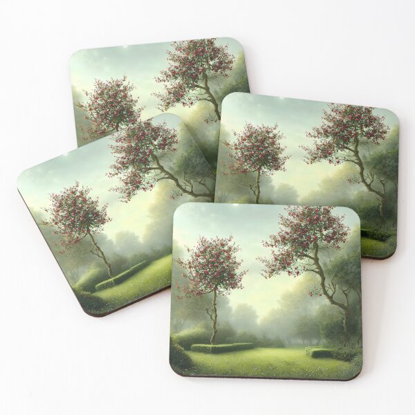Item preview, Field with May Hawthorns designed and sold by FamiliarPufferfish.