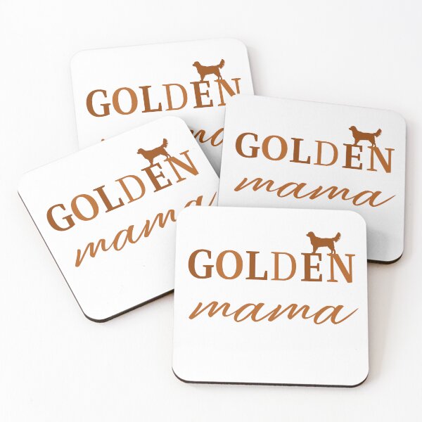 Item preview, golden mama - dogs - animals - dog mom - golden retriever - dogs lover designed and sold by mu-art.